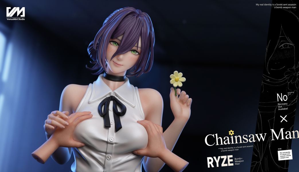 【Pre-order】Chainsaw Man – Makima & Reze Dual Character Statue (1/4 Scale)