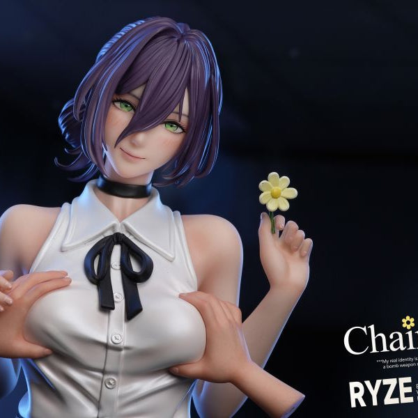 【Pre-order】Chainsaw Man – Makima & Reze Dual Character Statue (1/4 Scale)