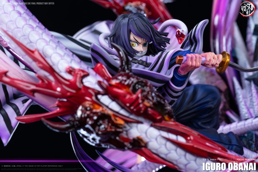 【Pre-order】Demon Slayer – Hashira Resonance Series: Iguro Obanai 1/6 Scale Collectible Statue
