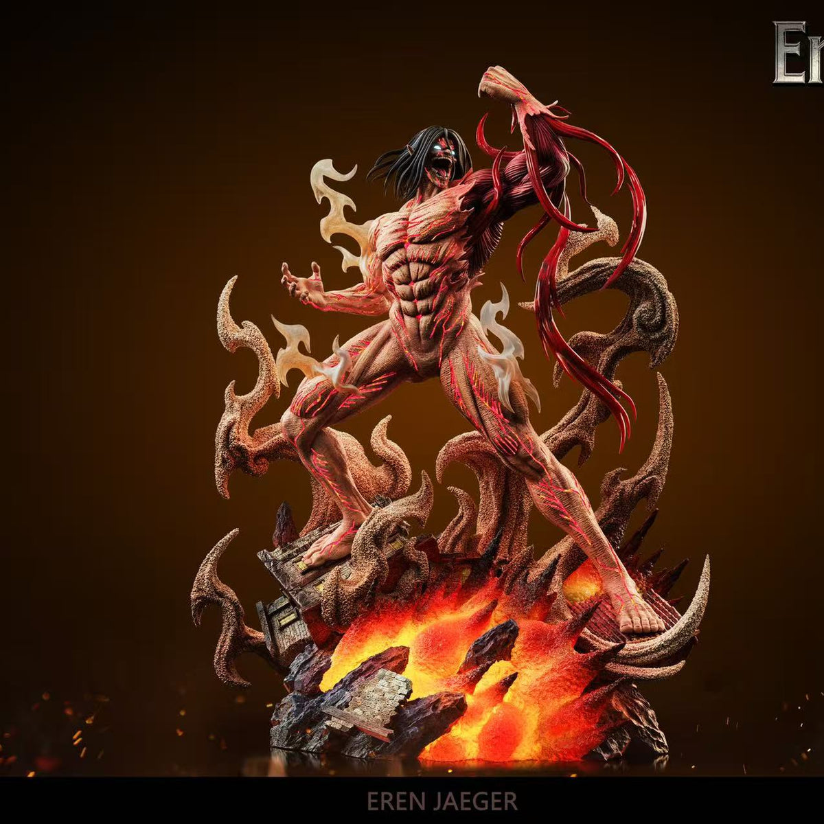 【Pre-order】Attack on Titan First Release - Roaring Eren Statue
