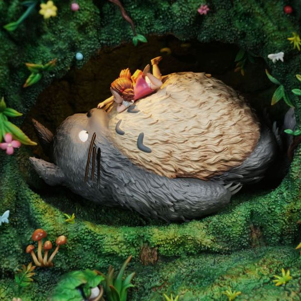 【Pre-order】Desktop Scene Series 013 My Neighbor Totoro · Tree Hollow Totoro Limited Edition Statue