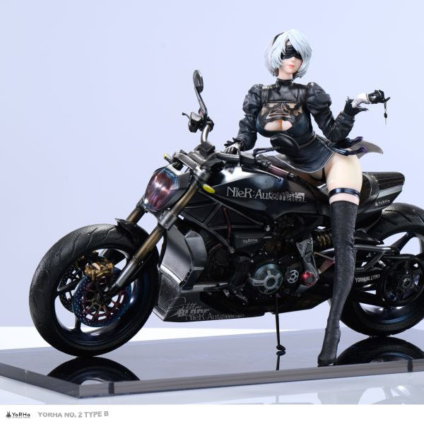 【Pre-order】NieR: Automata – Motorcycle 2B 1/6 Scale Limited Edition Collectible Statue