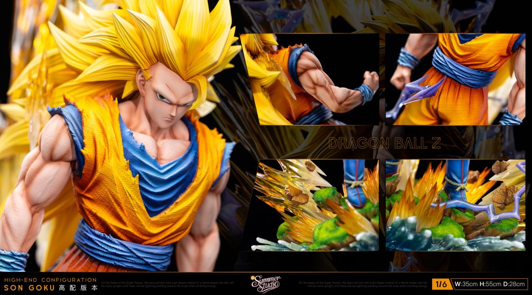 【Pre-order】Seven Dragon Ball Light Sculpture Series: Volume 1 – Super Saiyan 3 Goku (Dual Edition)