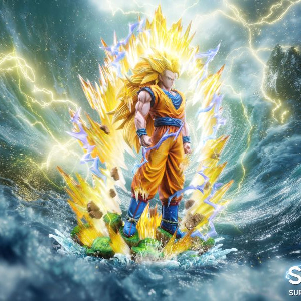 【Pre-order】Seven Dragon Ball Light Sculpture Series: Volume 1 – Super Saiyan 3 Goku (Dual Edition)