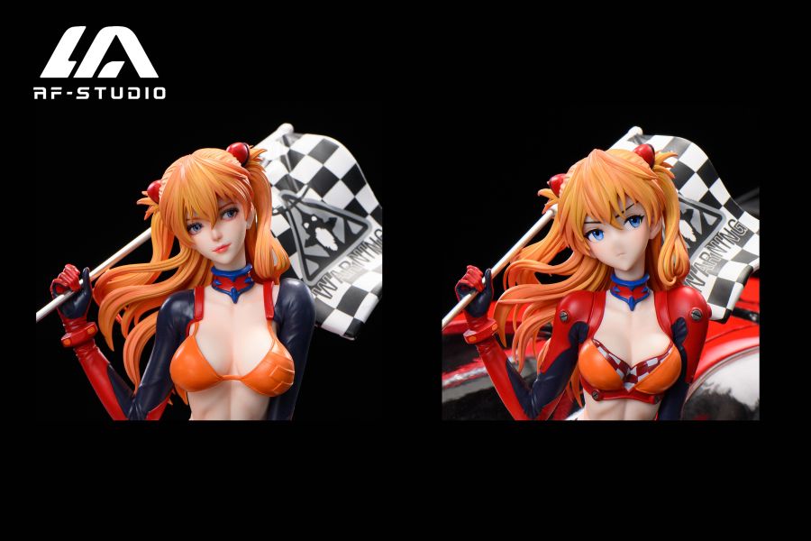 【Pre-order】Neon Genesis Evangelion – Asuka Langley Soryu Sitting on Tire 1/6 Scale Collectible Statue