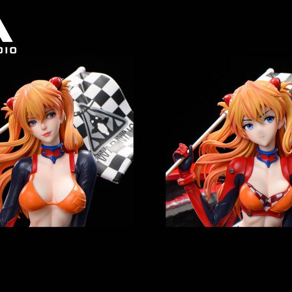 【Pre-order】Neon Genesis Evangelion – Asuka Langley Soryu Sitting on Tire 1/6 Scale Collectible Statue