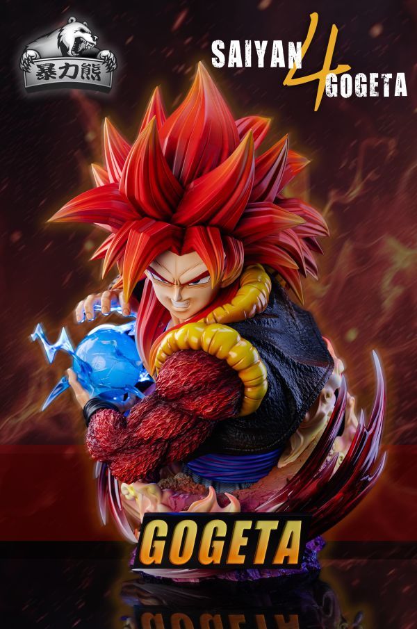 【Pre-order】Dragon Ball Super Saiyan 4 Gogeta Bust Statue