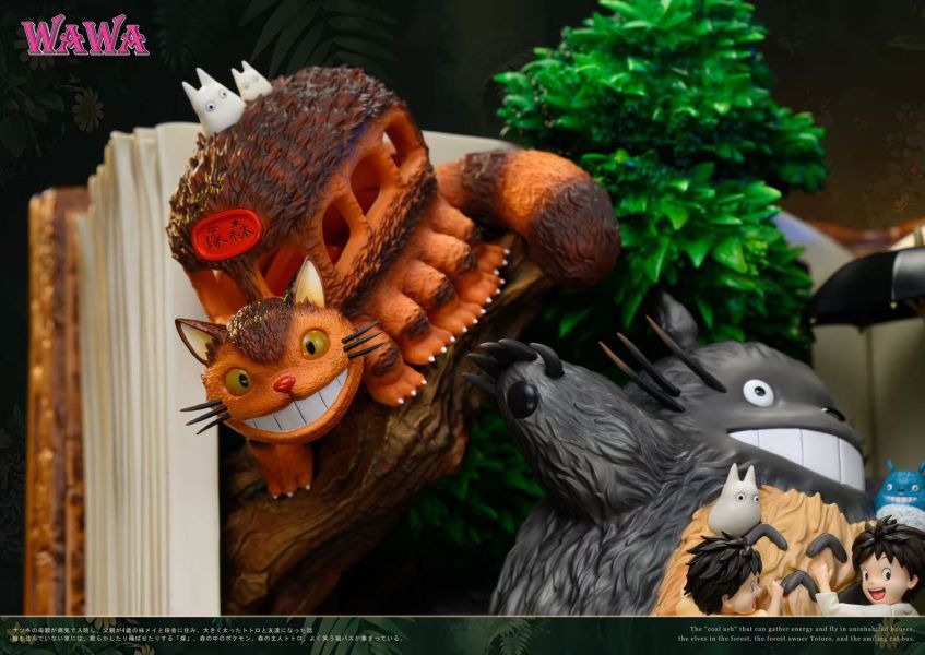 【Pre-order】Book Series Vol.1 Totoro · Limited Edition Art Statue