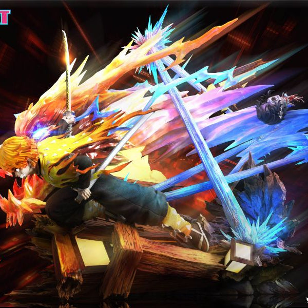 【Pre-order】Demon Slayer – Thunder God Zenitsu 1/6 Scale Collectible Statue (Dual Versions)