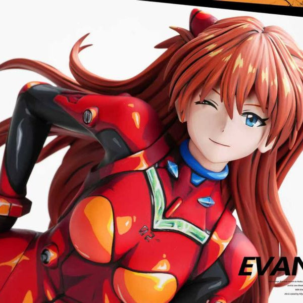 【Pre-order】Neon Genesis Evangelion – 2D Paint Series First Wave: Asuka Langley Soryu 1/4 Scale Collectible Statue