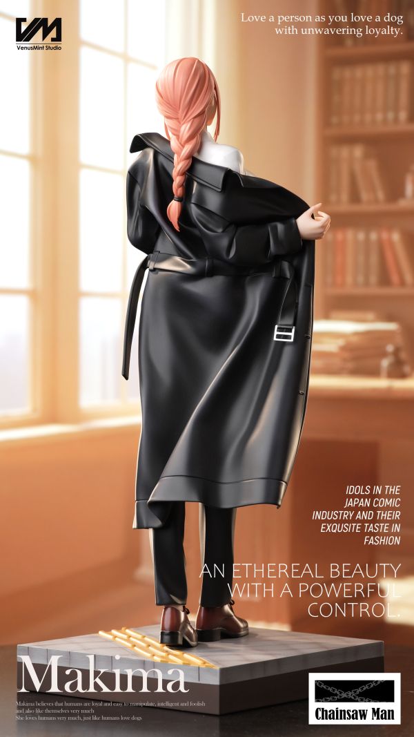 【Pre-order】Chainsaw Man – Makima & Reze Dual Character Statue (1/4 Scale)