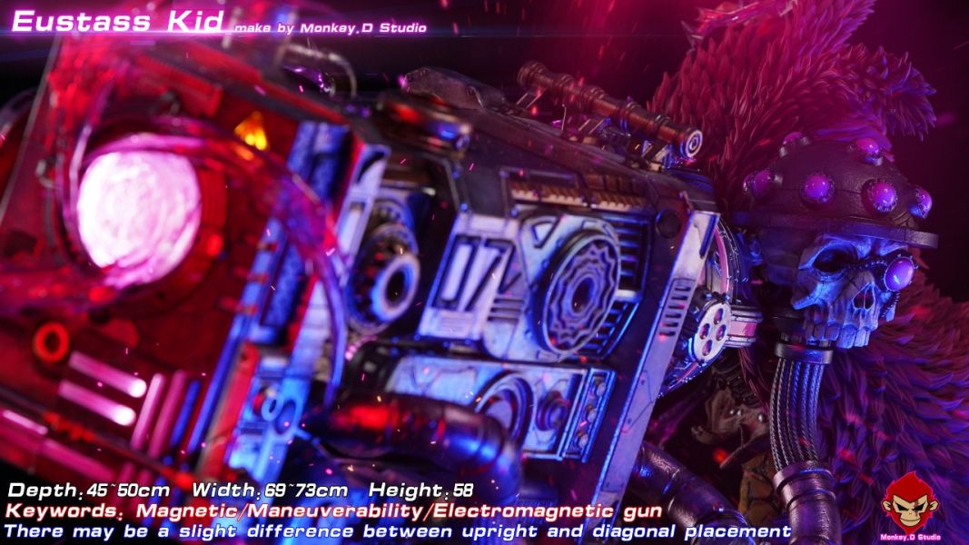 【Pre-order】One Piece "Worst Generation" - Eustass Kid Statue | 3rd Release in the Captain Resonance Series