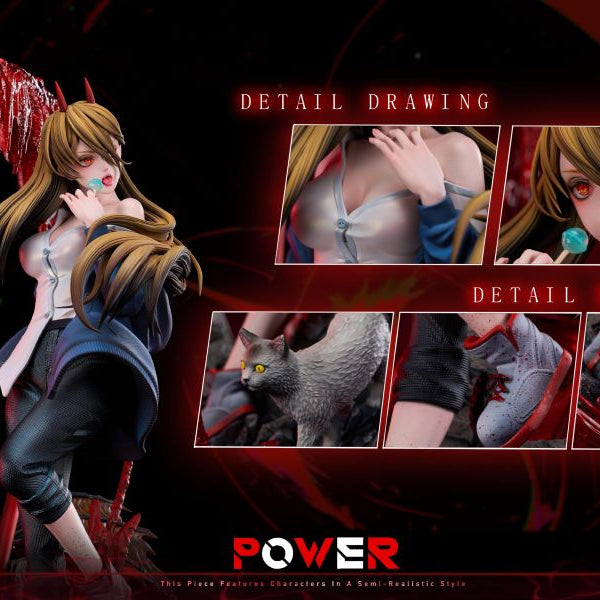 【Pre-order】Chainsaw Man A+ Grade Collectible Series Vol.1 Power (Blood Fiend) 1/4 Scale Limited Edition Statue