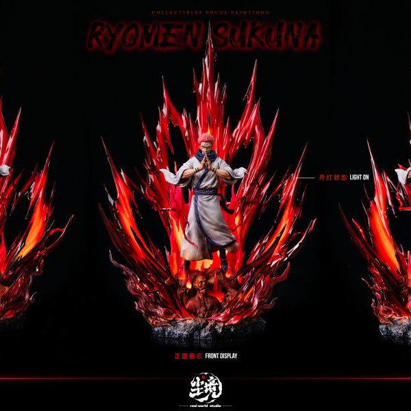 【Pre-order】Jujutsu Kaisen – SS Collector Series Ryomen Sukuna “Evil Smile” Premium Statue (1/6 Scale)  Dual Version Edition