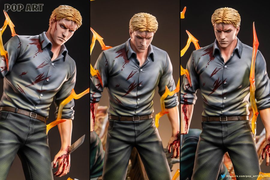 【Pre-order】Attack on Titan: Character Series 003 - "I Armor, He Super": Reiner &amp; Bertholdt Statue