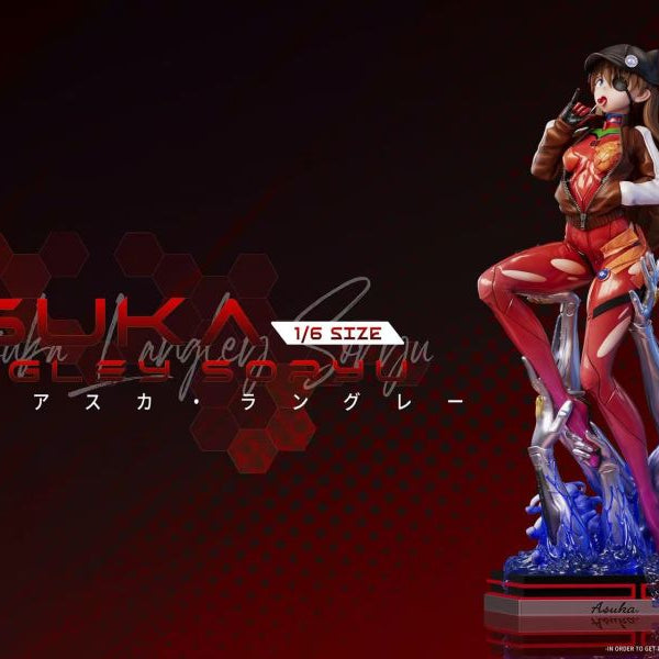【Pre-order】Neon Genesis Evangelion – First Wave: Asuka Langley Soryu 1/6 Scale Collectible Statue