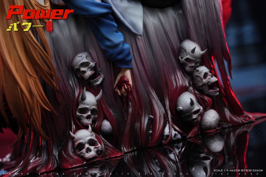 【Pre-order】Chainsaw Man – Goddess Series S-Class Power Statue (1/4 Scale)