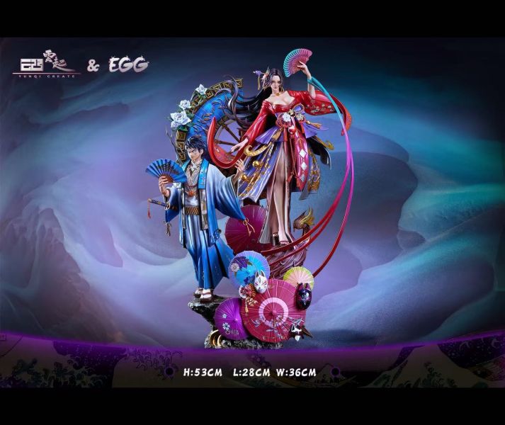 【Pre-order】One Piece Luffy &amp; Boa Hancock Limited Edition Statue