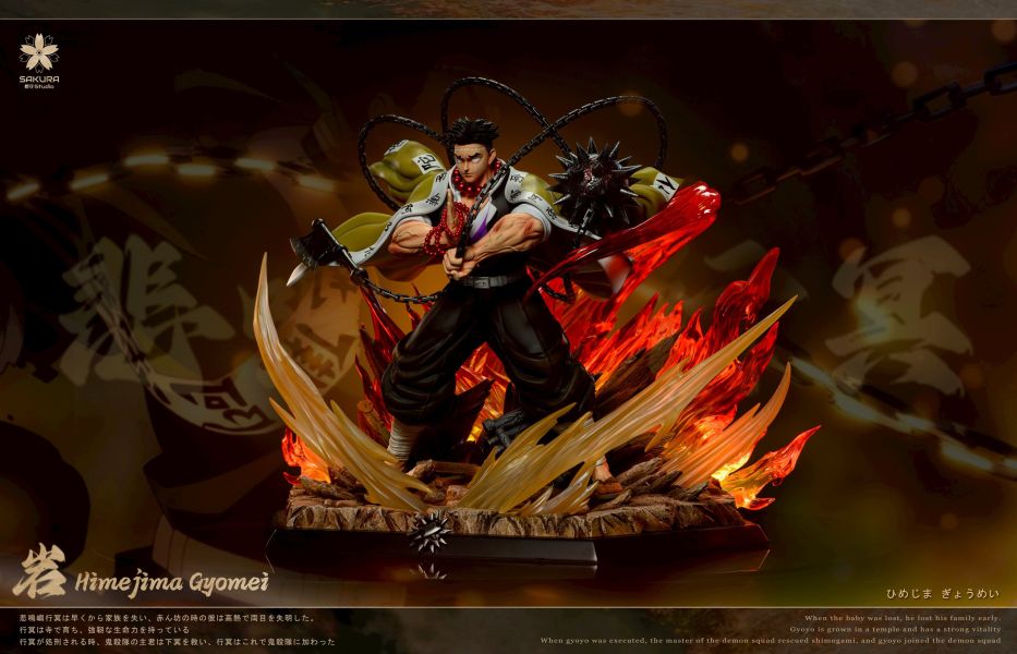 【Pre-order】Demon Slayer – Himejima Gyomei, Stone Hashira 1/8 Scale Collectible Statue with Light-up Base