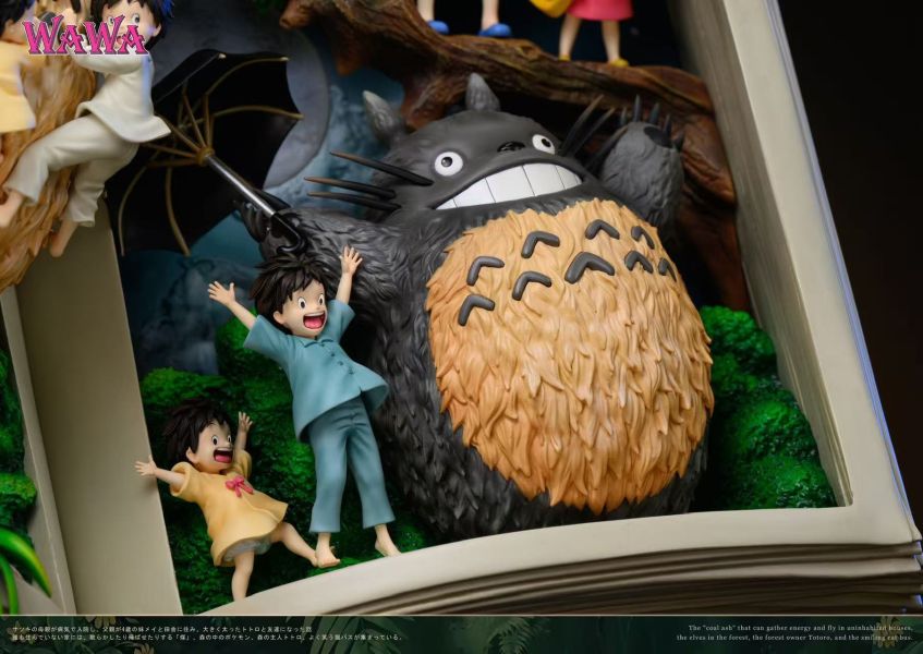 【Pre-order】Book Series Vol.1 Totoro · Limited Edition Art Statue