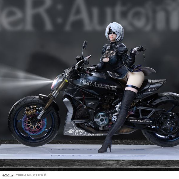 【Pre-order】NieR: Automata – Motorcycle 2B 1/6 Scale Limited Edition Collectible Statue