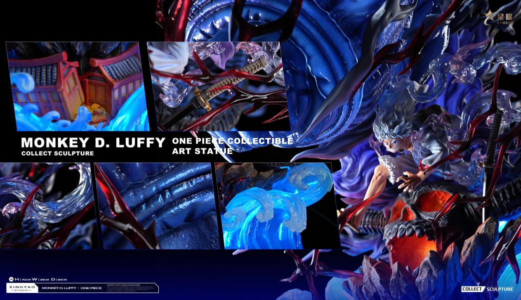 【Pre-order】One Piece Monkey God Gun Nika Luffy Limited Edition Statue