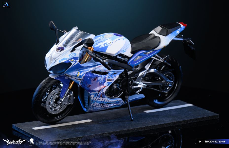 【Pre-order】Neon Genesis Evangelion – Resonance Series 2nd Wave: Motorcycle Girl – Rei Ayanami 1/6 Scale Collectible Statue