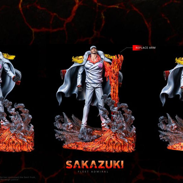 【Pre-order】One Piece Marine Resonance Series Volume 1 - Fleet Admiral Akainu Sakazuki Limited Edition Statue