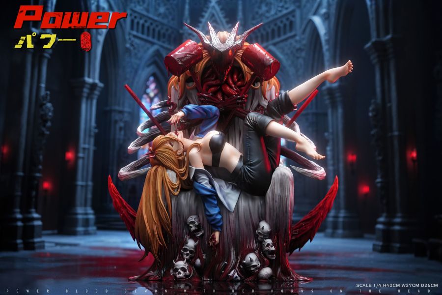 【Pre-order】Chainsaw Man – Goddess Series S-Class Power Statue (1/4 Scale)