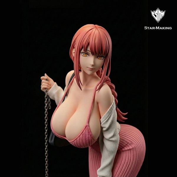 【Pre-order】Chainsaw Man – Makima Dual Version Lighted Statue