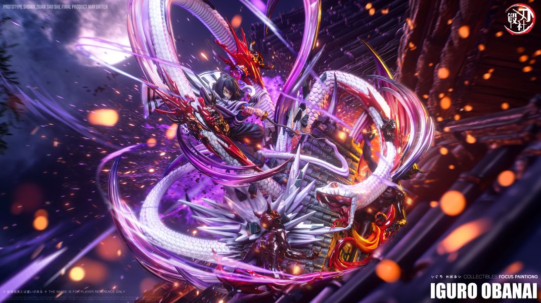 【Pre-order】Demon Slayer – Hashira Resonance Series: Iguro Obanai 1/6 Scale Collectible Statue