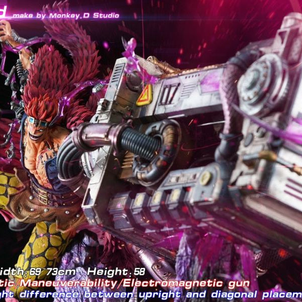 【Pre-order】One Piece "Worst Generation" - Eustass Kid Statue | 3rd Release in the Captain Resonance Series