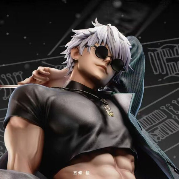 【Pre-order】Jujutsu Kaisen Satoru Gojo Deluxe Display Statue (1/6 Scale)