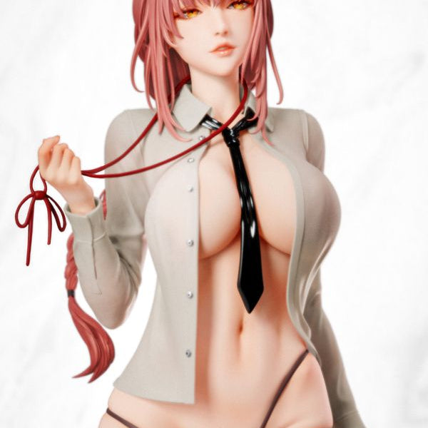 【Pre-order】Chainsaw Man – Makima Dual Head Sculpt Fishnet Statue (1/4 Scale)