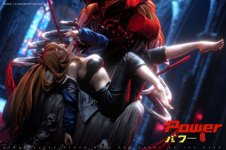 【Pre-order】Chainsaw Man – Goddess Series S-Class Power Statue (1/4 Scale)