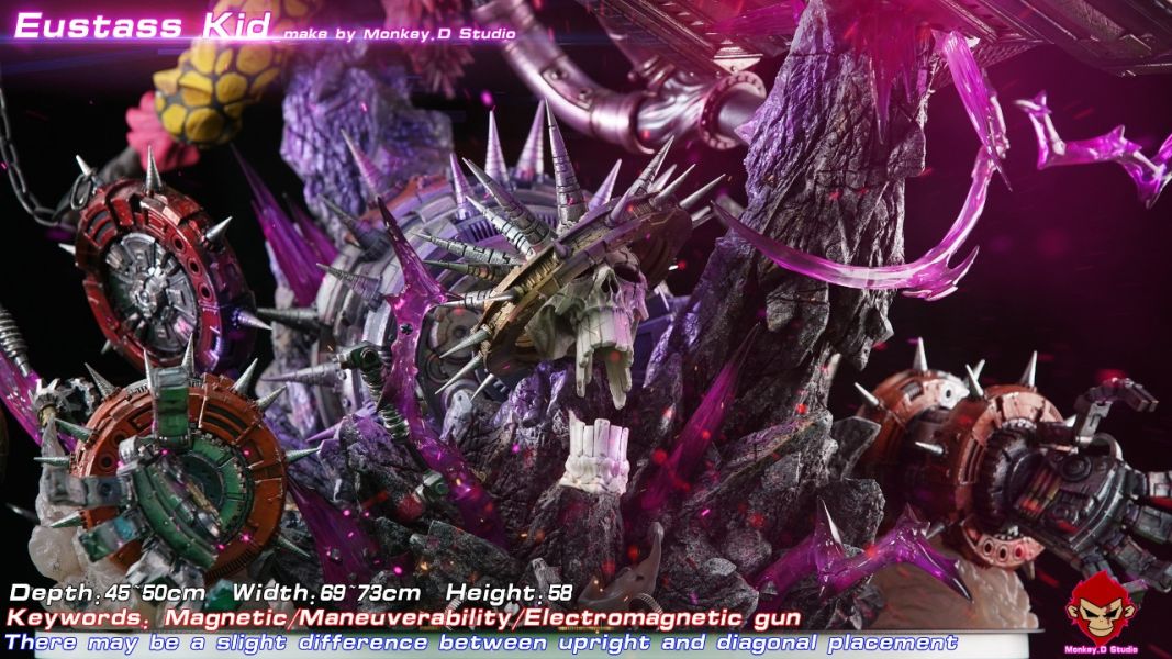 【Pre-order】One Piece "Worst Generation" - Eustass Kid Statue | 3rd Release in the Captain Resonance Series