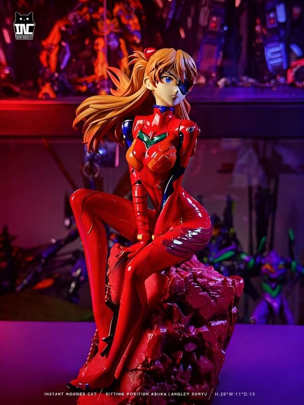 【Pre-order】Neon Genesis Evangelion – Sitting Asuka Langley 1/6 Scale Statue