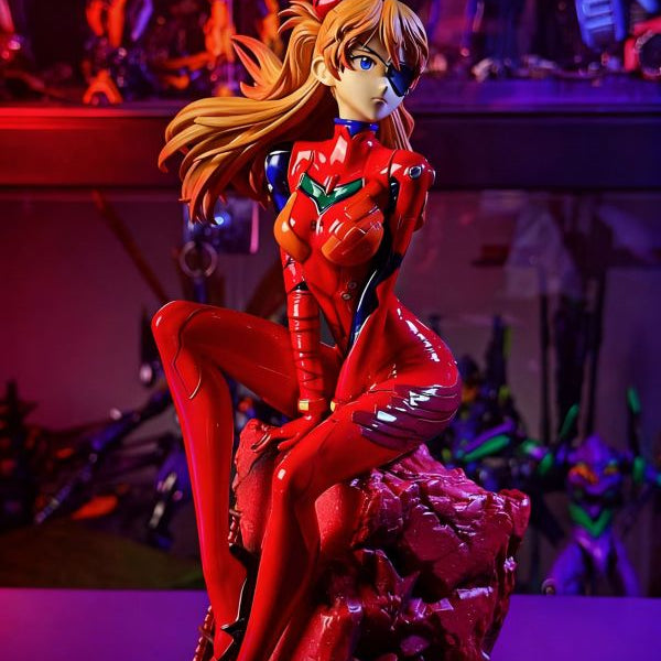 【Pre-order】Neon Genesis Evangelion – Sitting Asuka Langley 1/6 Scale Statue