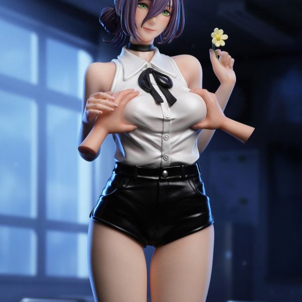 【Pre-order】Chainsaw Man – Makima & Reze Dual Character Statue (1/4 Scale)