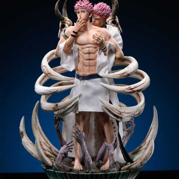 【Pre-order】Jujutsu Kaisen – Duo Series Sukuna & Yuji Itadori Dual Statue (1/6 Scale)