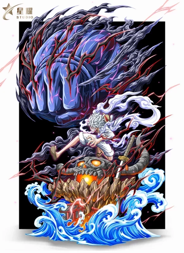 【Pre-order】One Piece Monkey God Gun Nika Luffy Limited Edition Statue