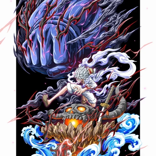 【Pre-order】One Piece Monkey God Gun Nika Luffy Limited Edition Statue