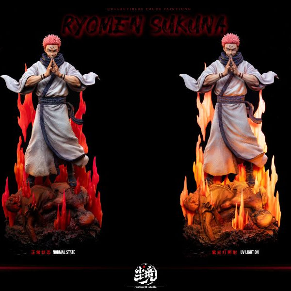 【Pre-order】Jujutsu Kaisen – SS Collector Series Ryomen Sukuna “Evil Smile” Premium Statue (1/6 Scale)  Dual Version Edition