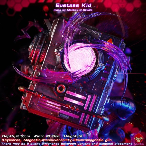 【Pre-order】One Piece "Worst Generation" - Eustass Kid Statue | 3rd Release in the Captain Resonance Series