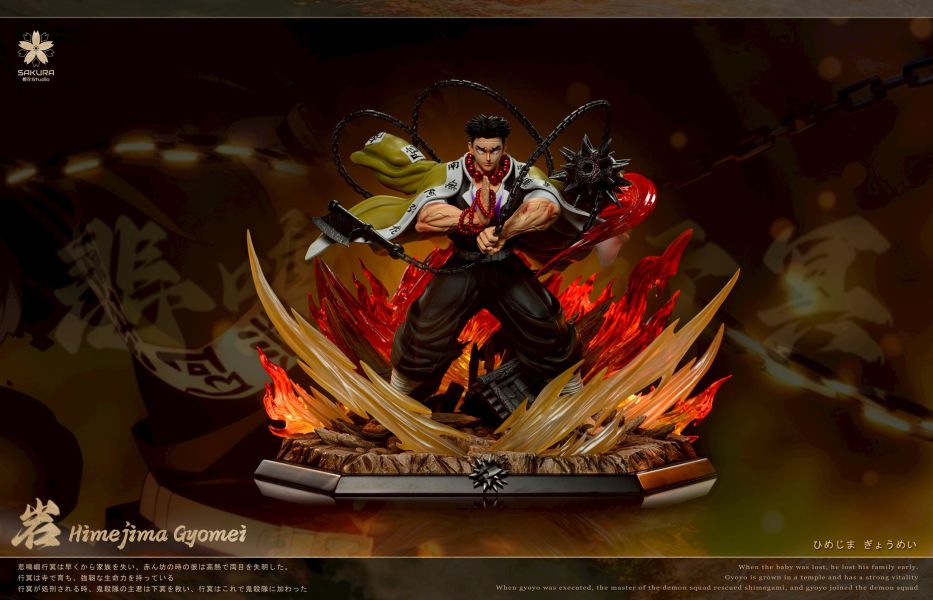 【Pre-order】Demon Slayer – Himejima Gyomei, Stone Hashira 1/8 Scale Collectible Statue with Light-up Base