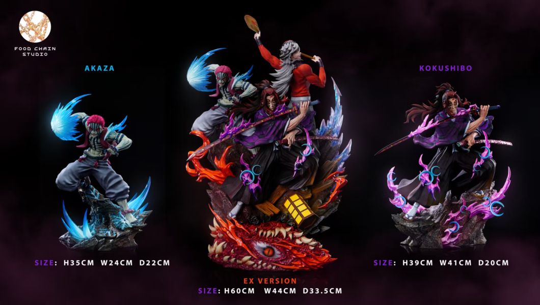 【Pre-order】Demon Slayer – Infinity Castle Upper Rank Trio Collectible Statues