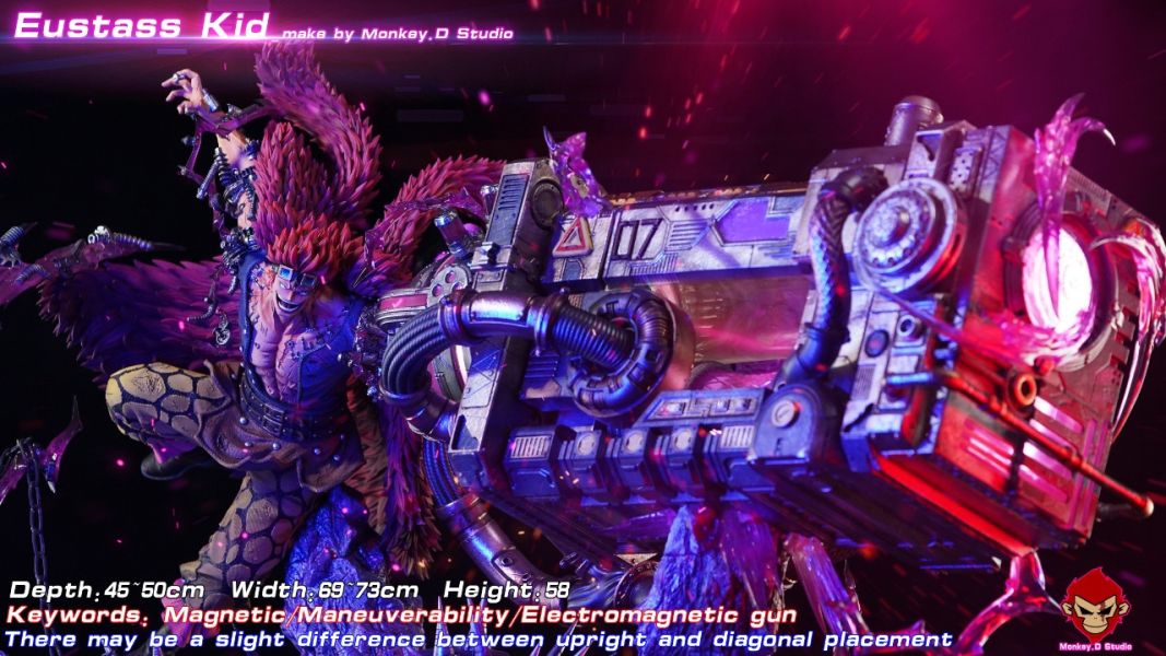 【Pre-order】One Piece "Worst Generation" - Eustass Kid Statue | 3rd Release in the Captain Resonance Series