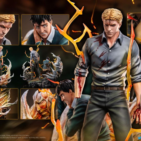 【Pre-order】Attack on Titan: Character Series 003 - "I Armor, He Super": Reiner &amp; Bertholdt Statue
