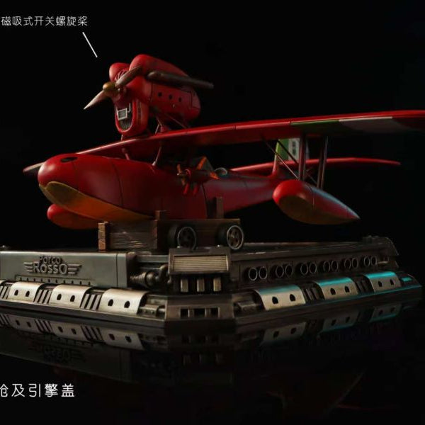 【Pre-order】Miyazaki Silhouette Moment Series – Porco Rosso “Ace Pilot Porco” Limited Edition Diorama Statue