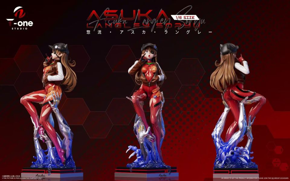 【Pre-order】Neon Genesis Evangelion – First Wave: Asuka Langley Soryu 1/6 Scale Collectible Statue